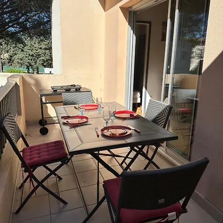 Apartamento La Pinede - L'eureka - 4/6 Couchages - Piscine *